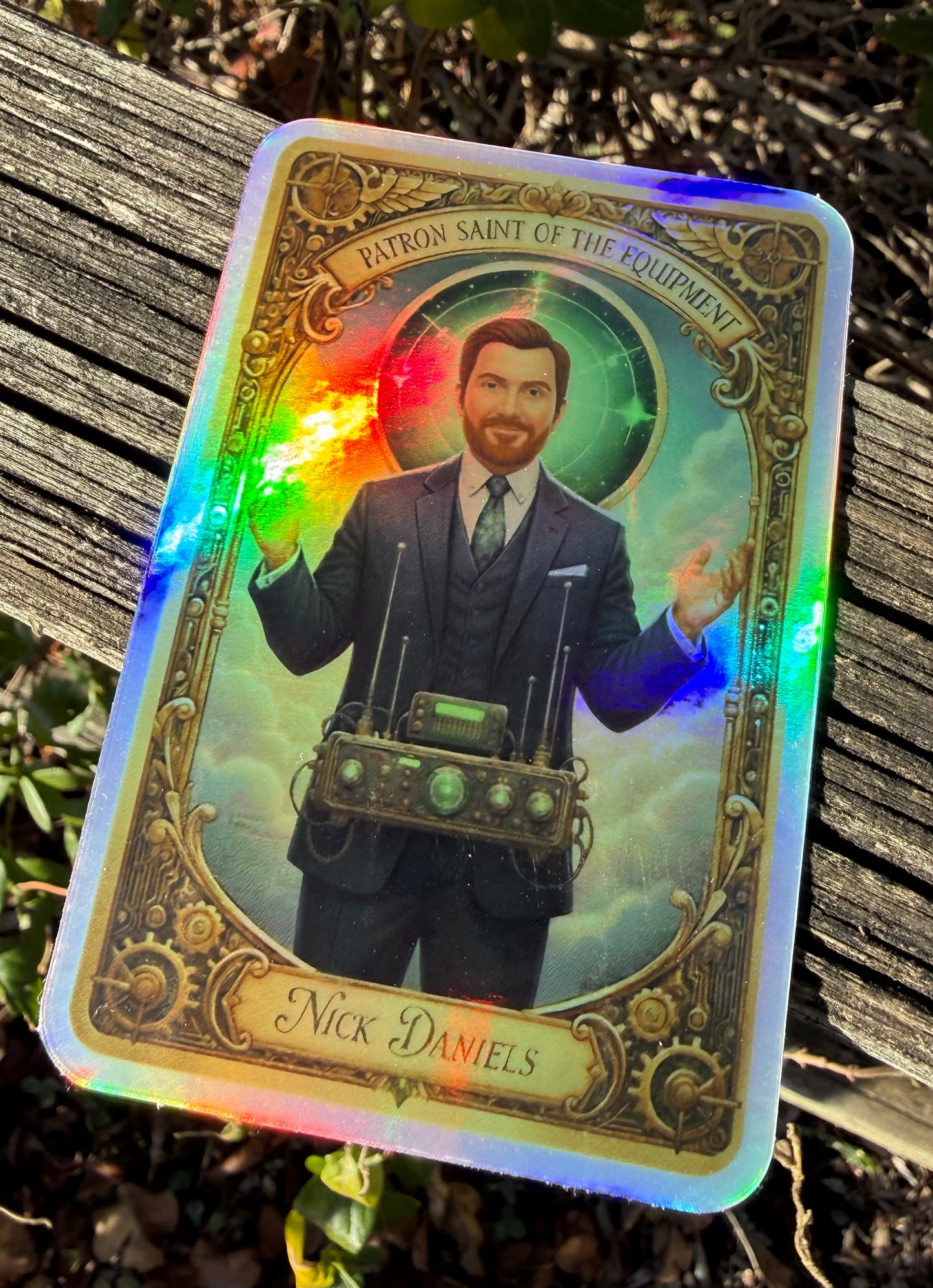 Patron Saint of the Equipment Sticker