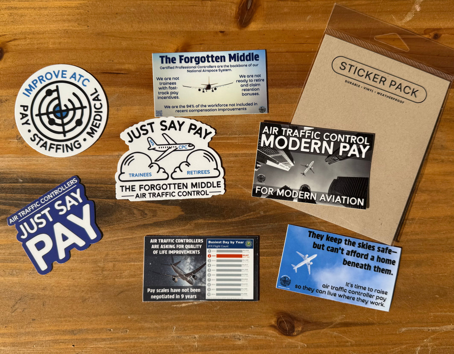Improve ATC Sticker Pack