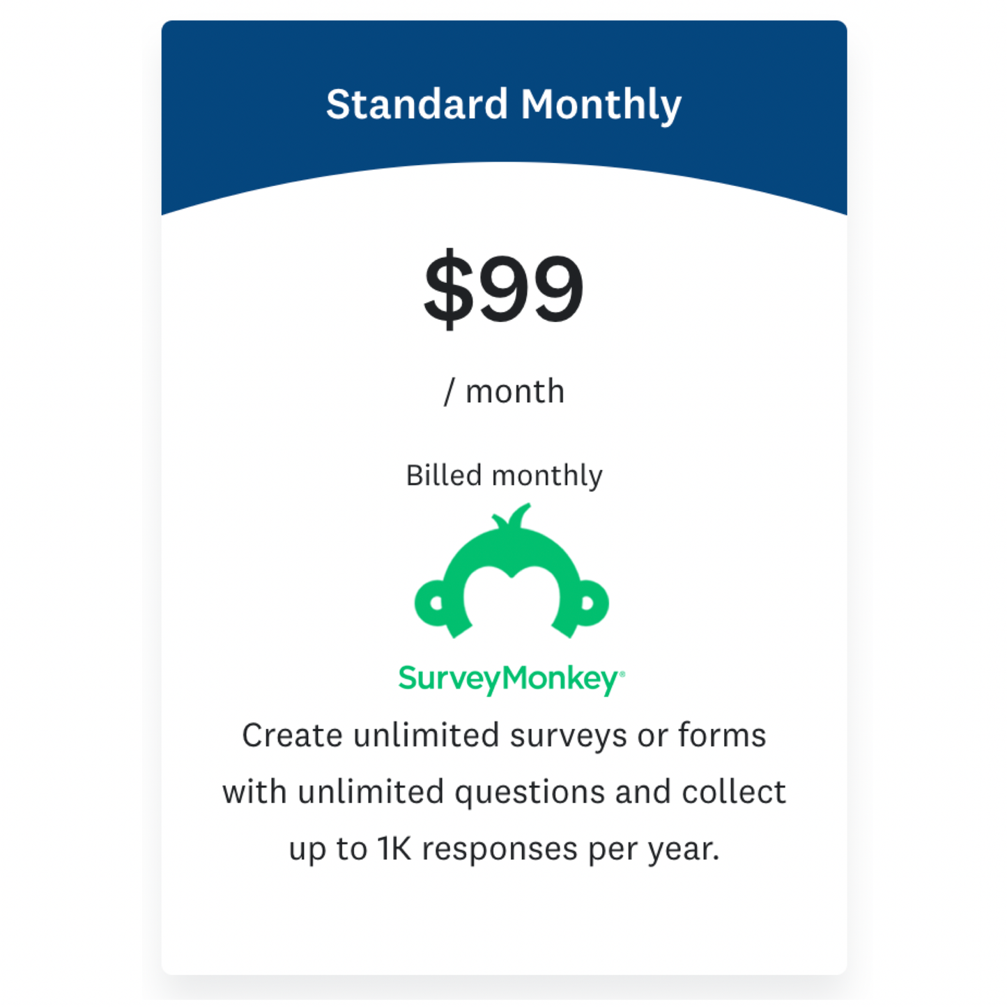 Survey Monkey subscription