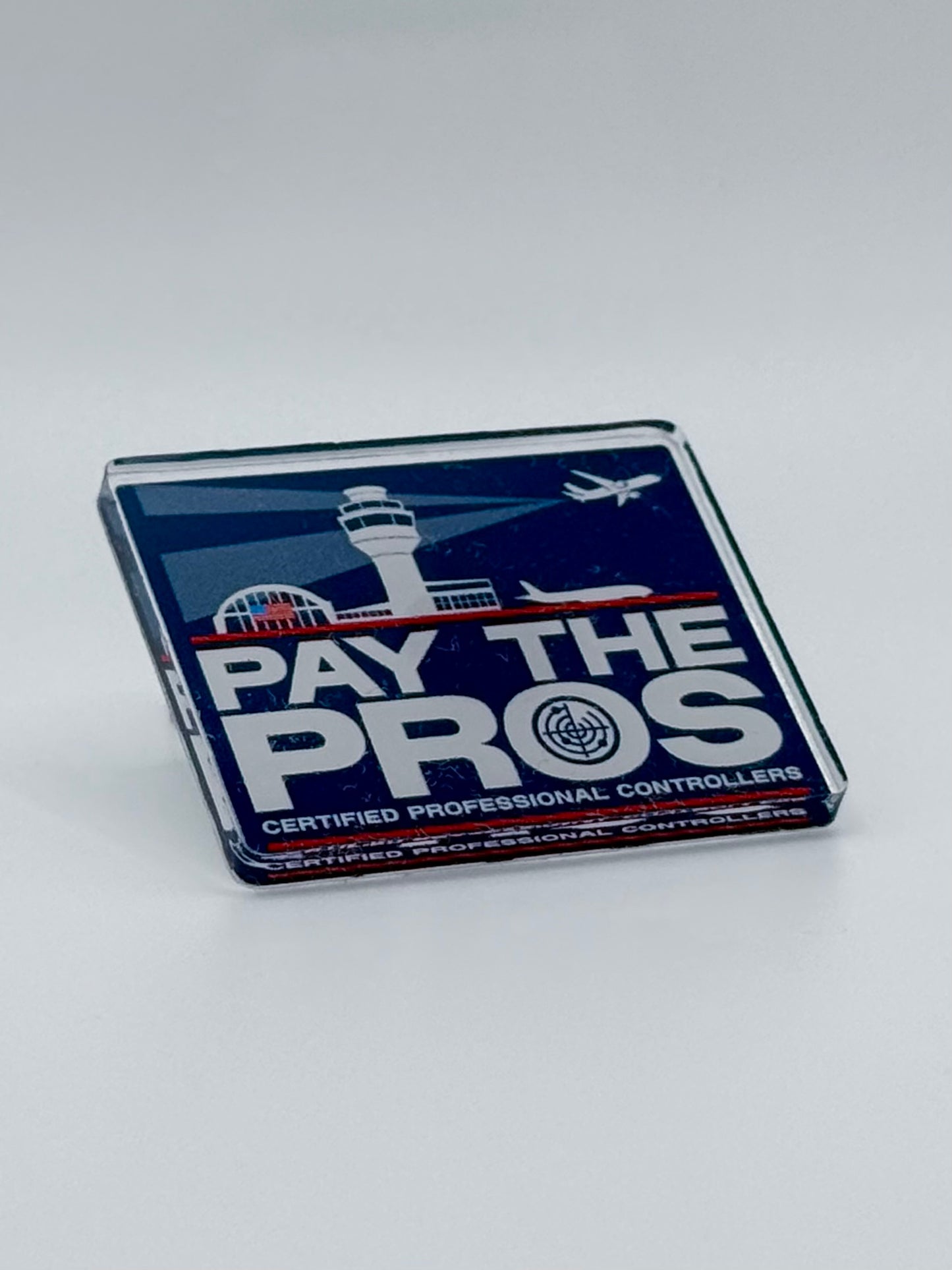 Pay the Pros Pin