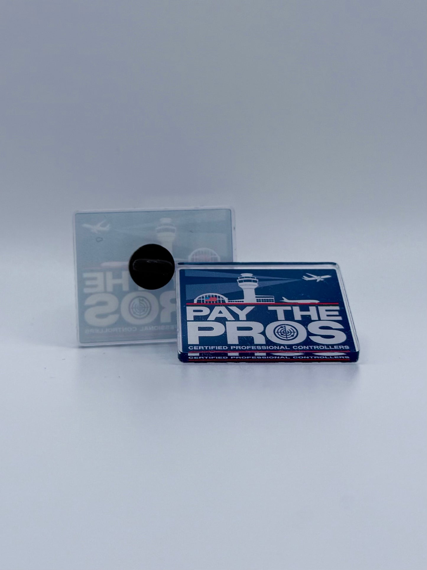 Pay the Pros Pin