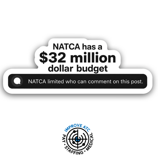 NATCA's Limited Vinyl Sticker