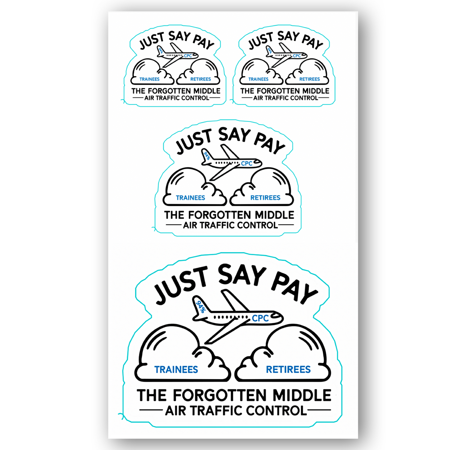 Economical Sticker Sheet.